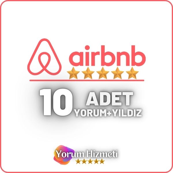 AirBNB 10 Yorum Satın Al