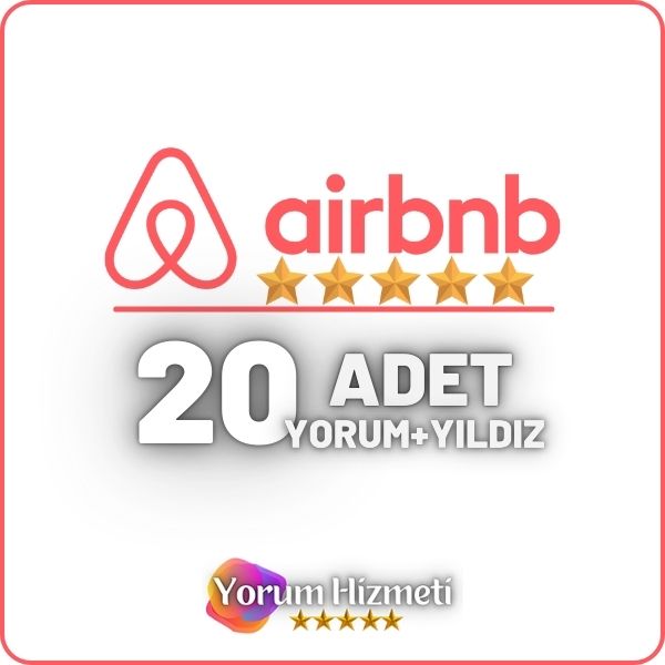 AirBNB 20 Yorum Satın Al