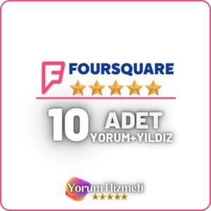 Foursquare 10 Yorum Satın Al