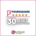 Foursquare 30 Yorum Satın Al