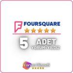 Foursquare 5 Yorum Satın Al