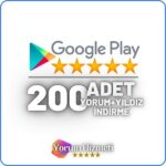 Google Play 200 Yorum Satın Al