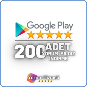 Google Play 200 Yorum Satın Al