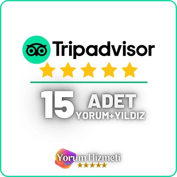 Tripadvisor 15 Yorum Satın Al