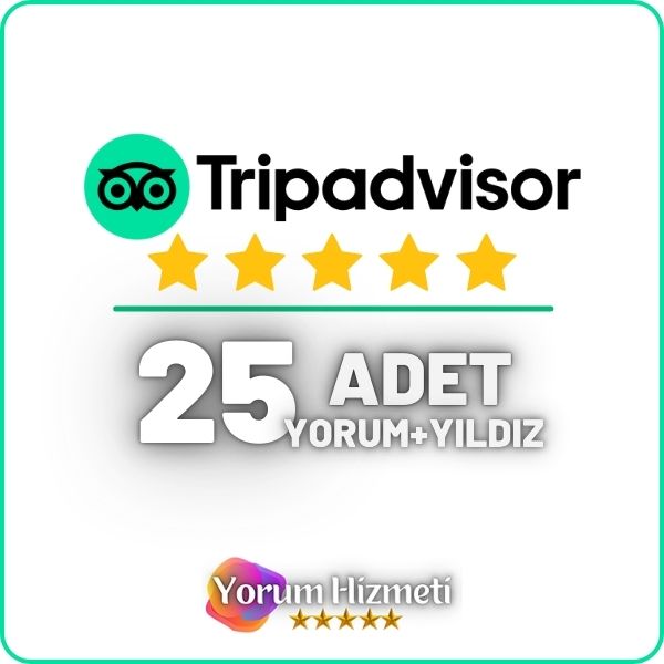 Tripadvisor 25 Yorum Satın Al