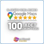 10 Seviye 100 Adet Google Yerel Rehber Haritalar Yorum Satın Al