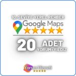 10 Seviye 20 Adet Google Yerel Rehber Haritalar Yorum Satın Al