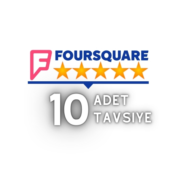 Foursquare 10 Yorum Satın Al