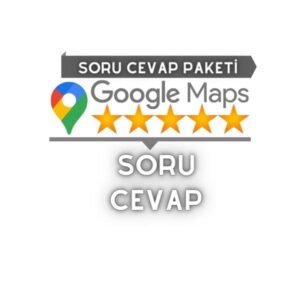 Google Haritalar Soru-Cevap Satın Al