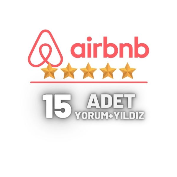 AirBnb 15 Yorum Satın Al