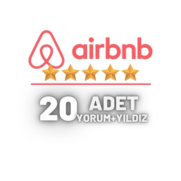 AirBnb 20 Yorum Satın Al