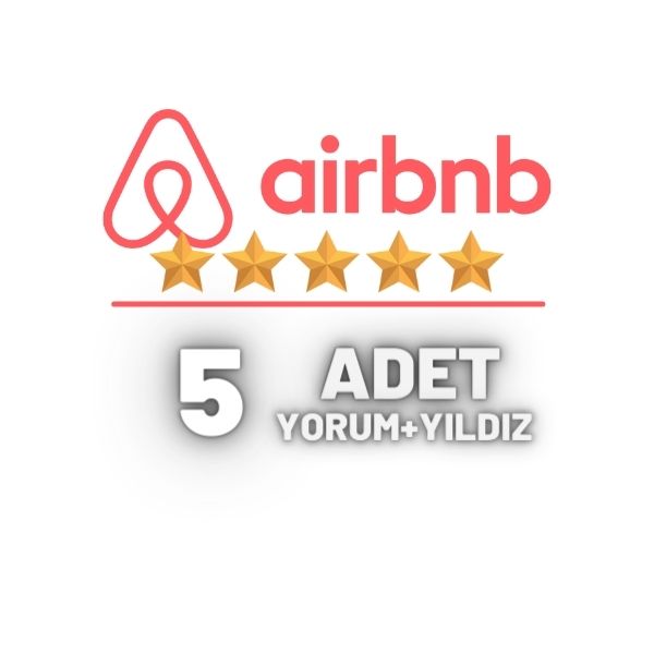 AirBnb 5 Yorum Satın Al