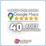 7 Seviye 40 Adet Google Yerel Rehber Haritalar Yorum Satın Al