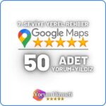 7 Seviye 50 Adet Google Yerel Rehber Haritalar Yorum Satın Al