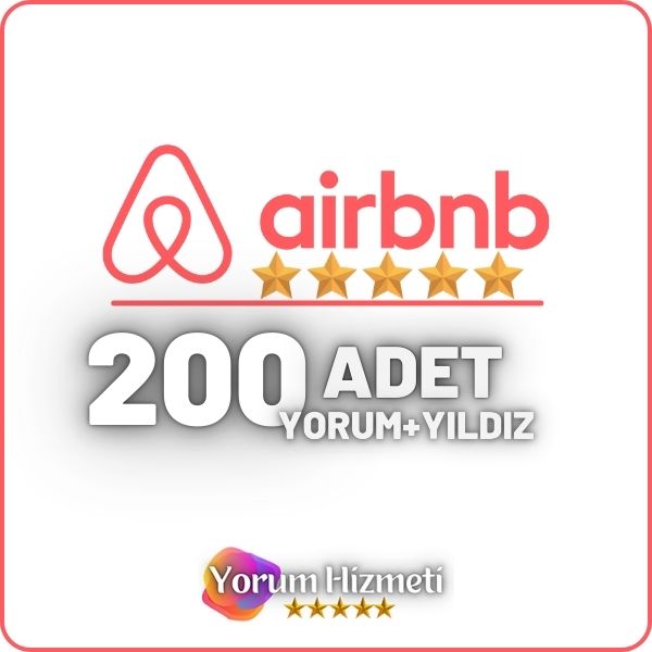 AirBNB 200 Yorum Satın Al