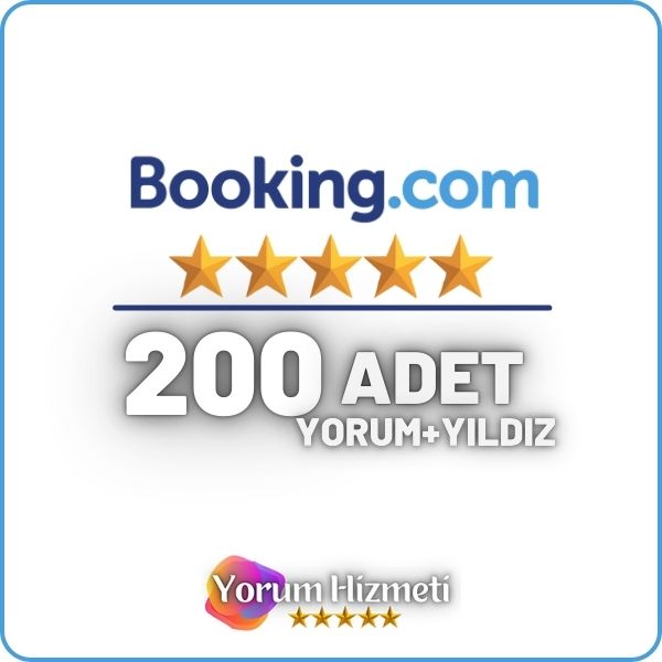 Booking 200 Yorum Satın Al