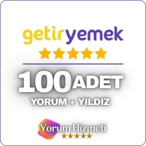 Getir Yemek 100 Yorum Satın Al