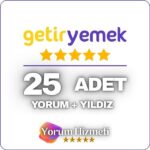 Getir Yemek 25 Yorum Satın Al