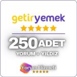 Getir Yemek 250 Yorum Satın Al