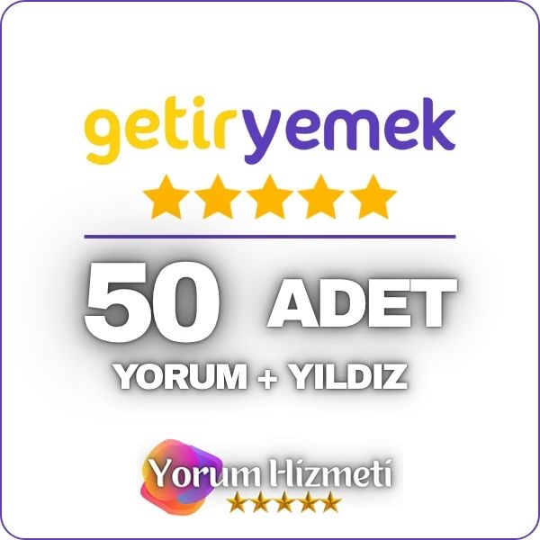Getir Yemek 50 Yorum Satın Al
